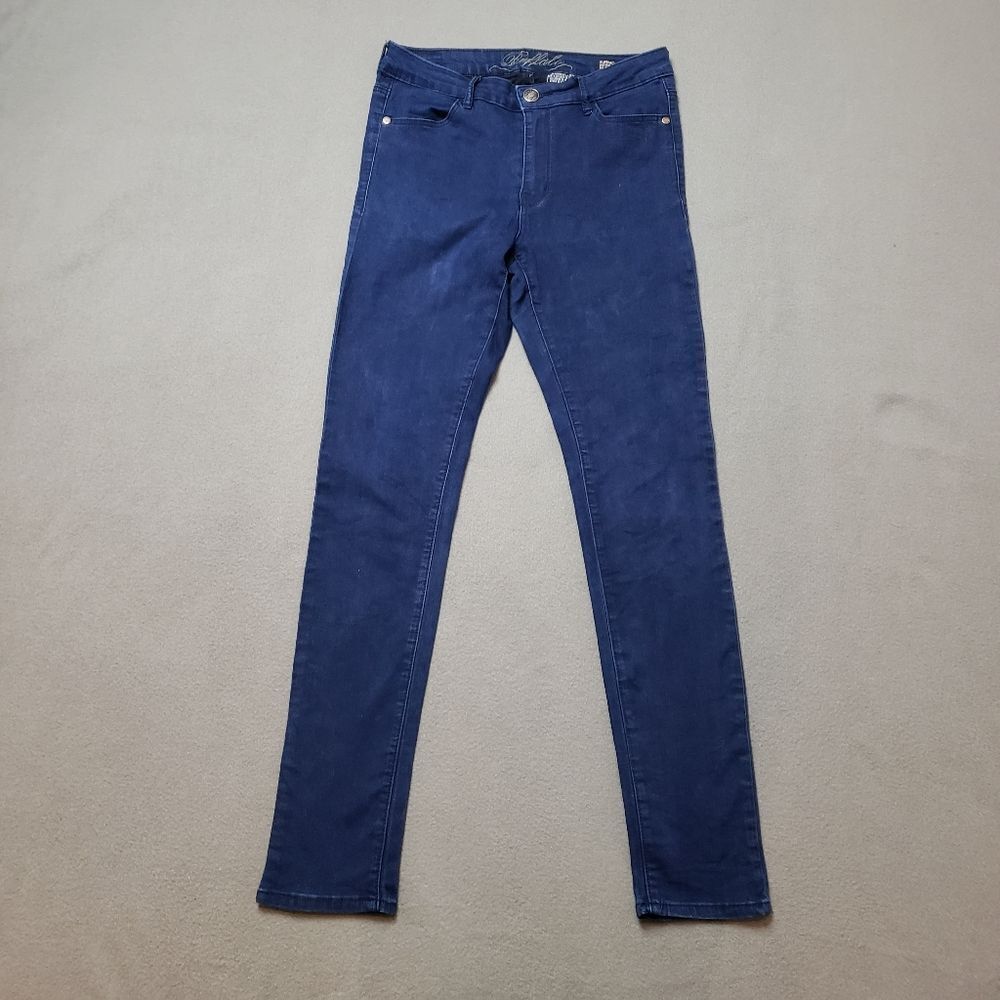 Buffalo David Bitton Women's Faith Slim Leg Skinny Jeans - Blue Sz 8